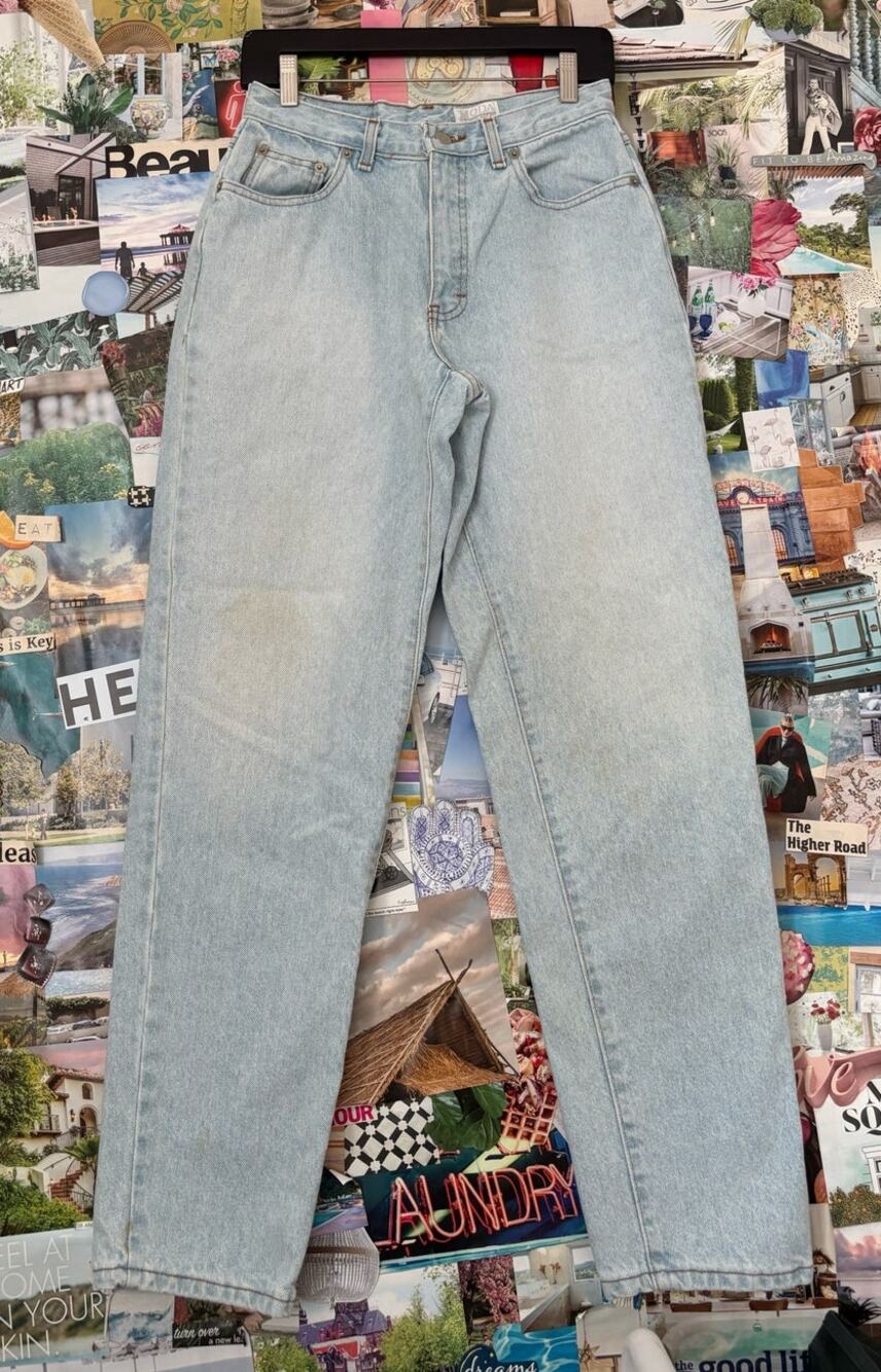 Light Wash Vintage MODA International High Waisted The London Jeans 6